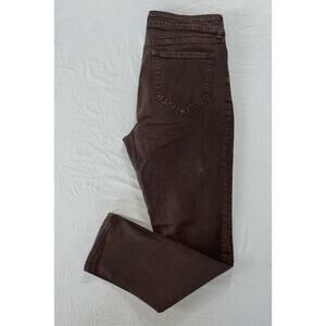 NYDJ Lift/Tuck 'Skinny' Stretch Jeans. Washed Brown, Women's Size 14. GUC!!